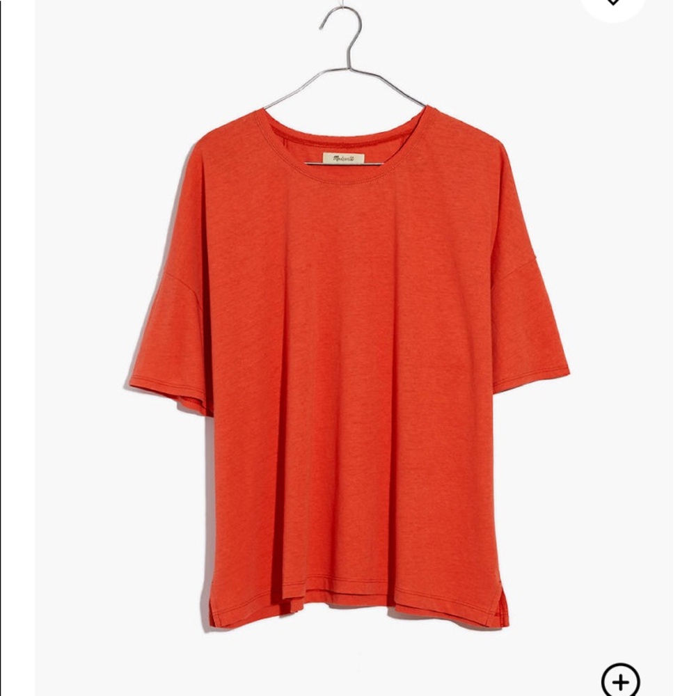 Madewell Raw-edged Hangout Tee